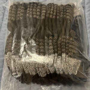 Men’s Columbia 8 pair black athletic low cut socks, NWOT, size L